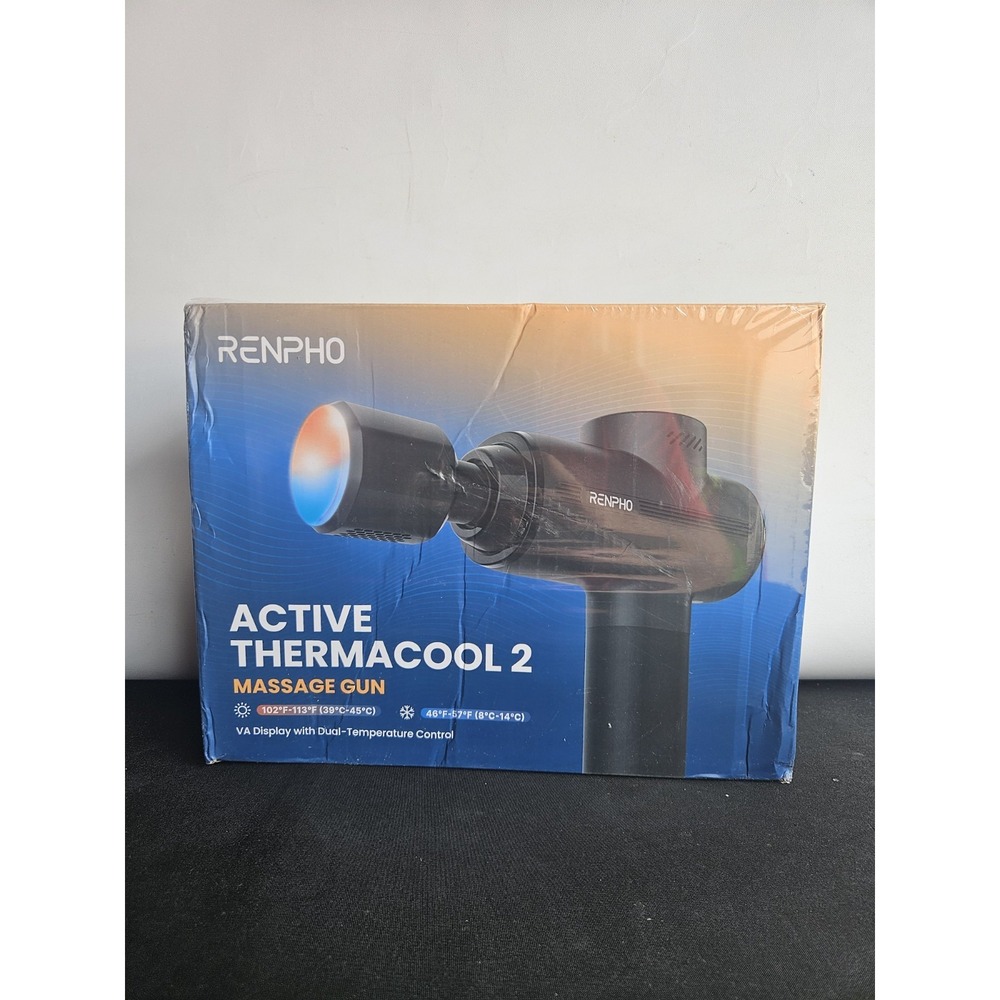 RENPHO Active Thermacool 2 Massage Gun Heat Cold Deep Tissue R-WMG13 New